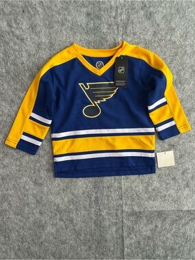 St. Louis Blues Hockey Jersey Boys Girls Size 2T Sports Jersey NHL